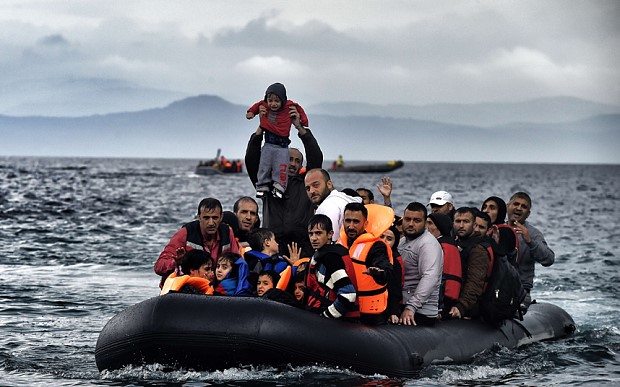 Migranti - prihod v Grčijo